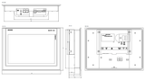 6AV2124-0MC01-0AX0, SIMATIC HMI TP1200 Comfort