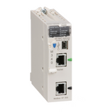 BMXP342020, processor module M340, max 1024 discrete and 256 analog I/O, Modbus, Ethernet