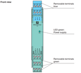 KFD2-STC4-Ex2-Y1, SMART Transmitter Power Supply, Output Current Sink