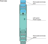 KFD2-STC4-Ex1.2O-Y1, SMART Transmitter Power Supply, Output Current Sink