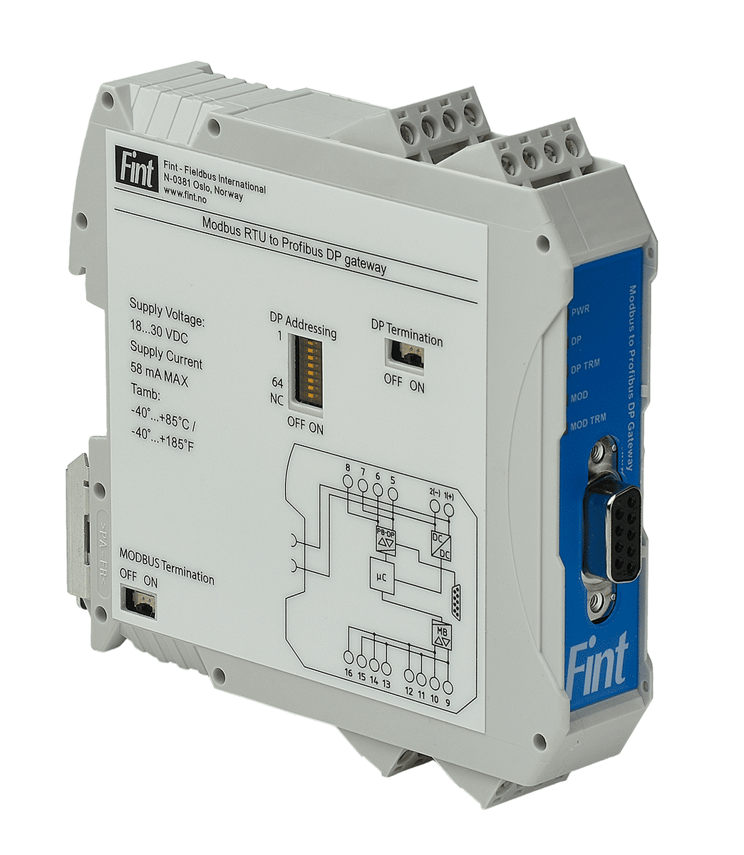 T511, Modbus to Profibus DP DIN Rail Mounted Converter – Control Automation