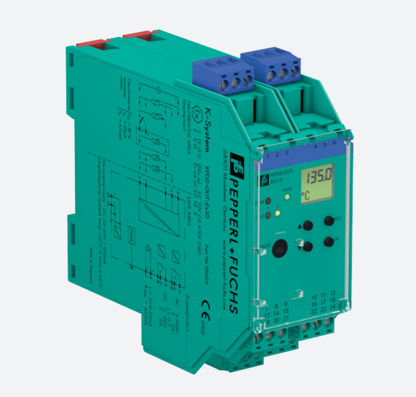 KFD2-GUT-Ex1.D, Temperature Converter with Trip Values